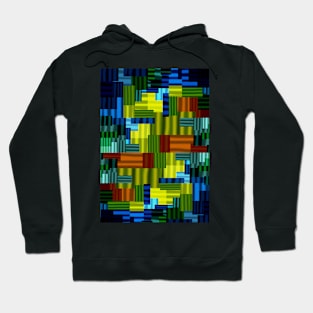 Patchwork Abstract Hoodie